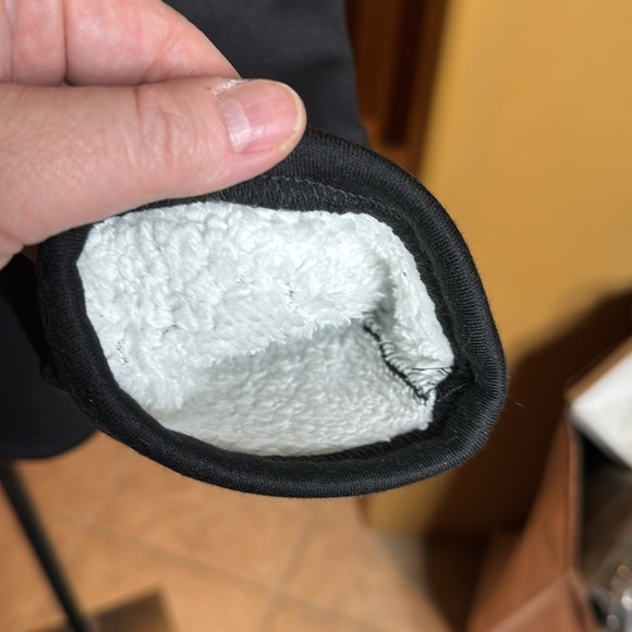 Crewneck Sherpa Lined Sweatshirt Basic Winter Fleece Thick Pullover Top Size 2XL - Picture 5 of 5